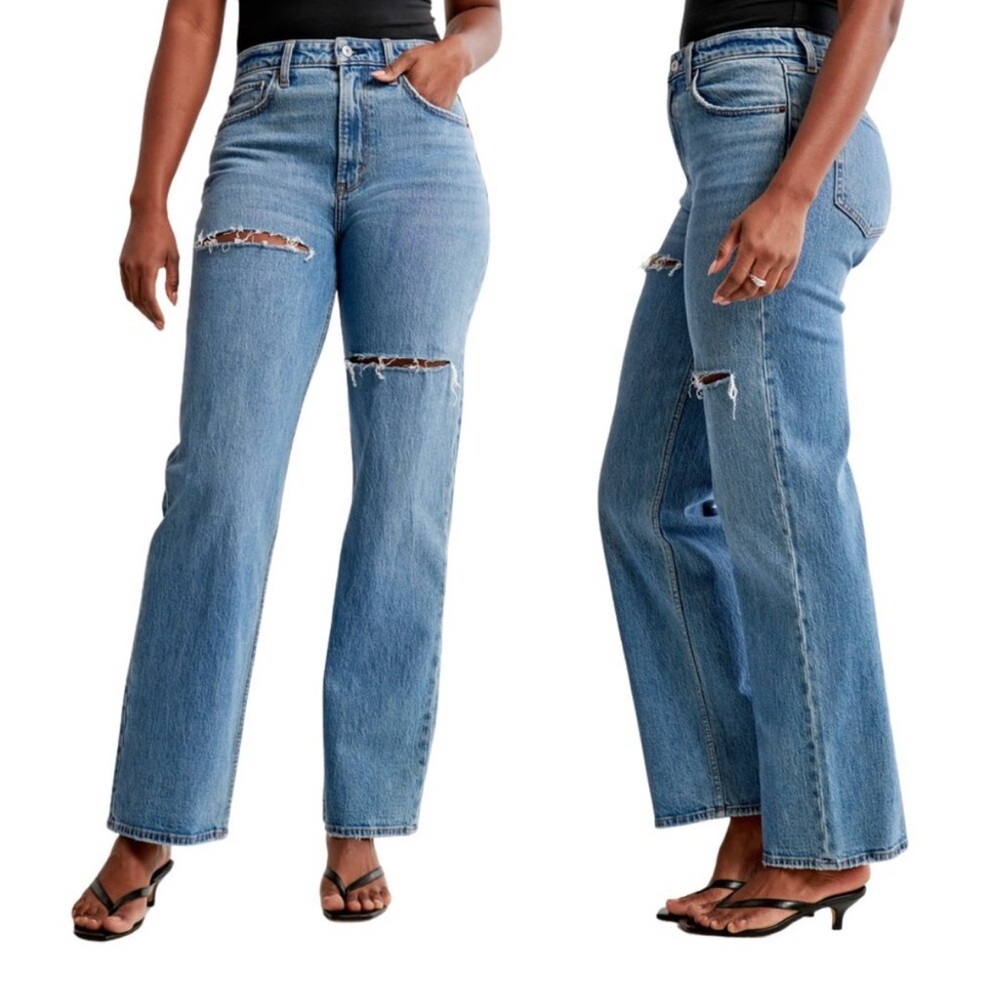 Abercrombie 90s Relaxed High Rise CurveLove